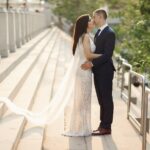 Wedding in a city